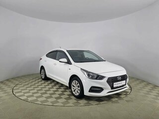 2017 Hyundai Solaris II, белый, 1330000 рублей, вид 3