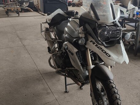 2014 BMW R 1200 GS Adventure, серебристый, 1250000 рублей, вид 4