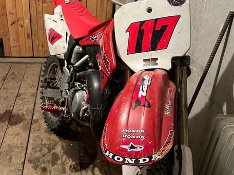 2007 Honda CR 85R, красный, 200000 рублей, вид 2