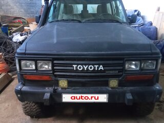 1989 Toyota Land Cruiser 60 Series, чёрный, 1100000 рублей, вид 1