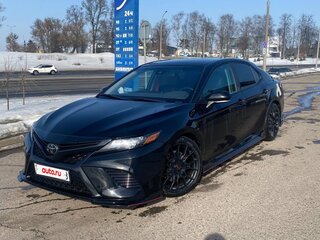 2022 Toyota Camry US Market VIII (XV70) Рестайлинг, чёрный, 2110000 рублей, вид 1