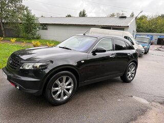 2007 Infiniti FX35 I (S50) Рестайлинг, чёрный, 999000 рублей, вид 1