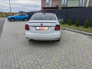 2018 Volkswagen Polo V Рестайлинг, белый, 1155000 рублей, вид 5