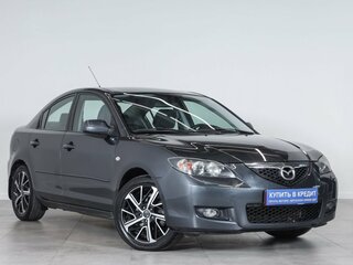 2008 Mazda 3 I (BK) Рестайлинг, серый, 749000 рублей, вид 1