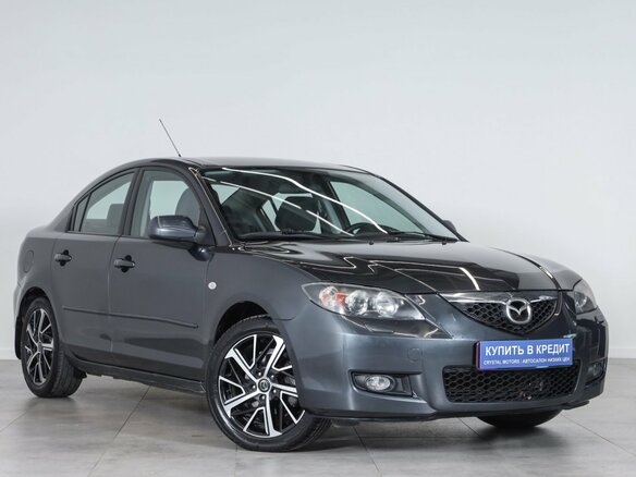 2008 Mazda 3 I (BK) Рестайлинг, серый