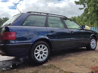 1996 Audi 80 V (B4), синий, 510000 рублей, вид 4