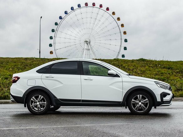 2023 Lada (ВАЗ) Vesta Cross I Рестайлинг (NG), белый, 1070000 рублей - вид 7