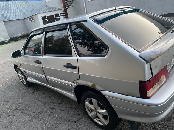 2007 Lada (ВАЗ) 2114, серебристый, 120000 рублей - вид 5
