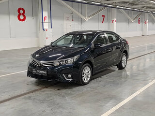 2013 Toyota Corolla XI (E160, E170, E180), синий, 1070000 рублей, вид 1