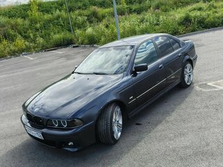 1998 BMW 5 серии 520i IV (E39), синий, 510000 рублей, вид 2