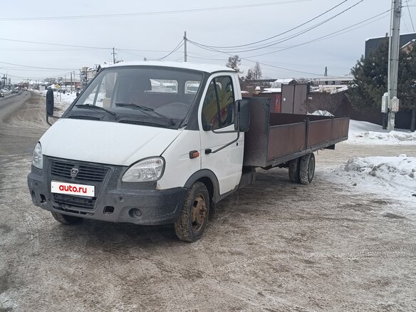 2008 ГАЗ ГАЗель (3302), белый, 950000 рублей