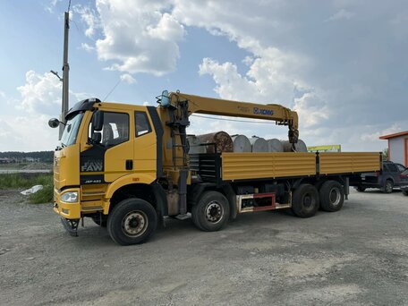 2021 FAW J6 CA3252, жёлтый, 6450000 рублей, вид 4