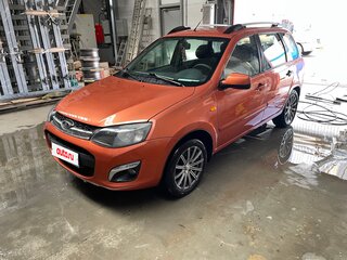 2013 Lada (ВАЗ) Kalina II, оранжевый, 360000 рублей, вид 1