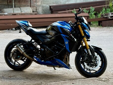 2017 Suzuki GSX-S 750, синий, 870000 рублей, вид 4