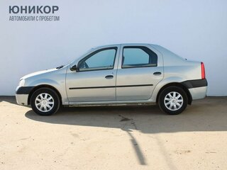 2007 Renault Logan I, серый, 249000 рублей, вид 2