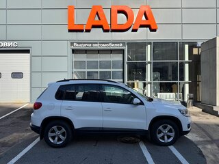 2013 Volkswagen Tiguan I Рестайлинг, белый, 1195000 рублей, вид 2