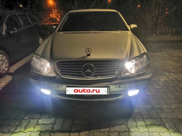 2000 Mercedes-Benz S-Класс 320 Long IV (W220), серебристый - вид 7