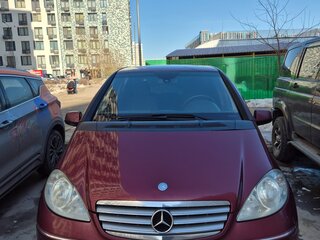 2008 Mercedes-Benz A-Класс 170 II (W169), пурпурный, 495000 рублей, вид 2