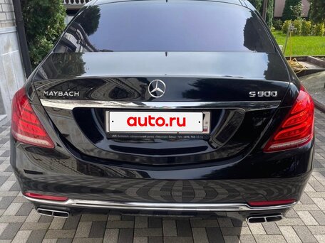 2015 Mercedes-Benz Maybach S-Класс 500 I (X222), чёрный, 7300000 рублей, вид 2