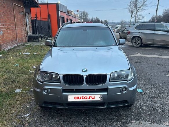 2004 BMW X3 25i I (E83), серый, 660000 рублей - вид 2