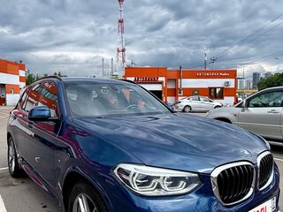 2019 BMW X3 30i xDrive III (G01), синий, 4600000 рублей, вид 5