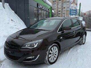 2013 Opel Astra J Рестайлинг, коричневый, 820000 рублей, вид 2