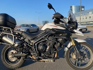 2014 Triumph Tiger 800, белый, 600000 рублей, вид 1