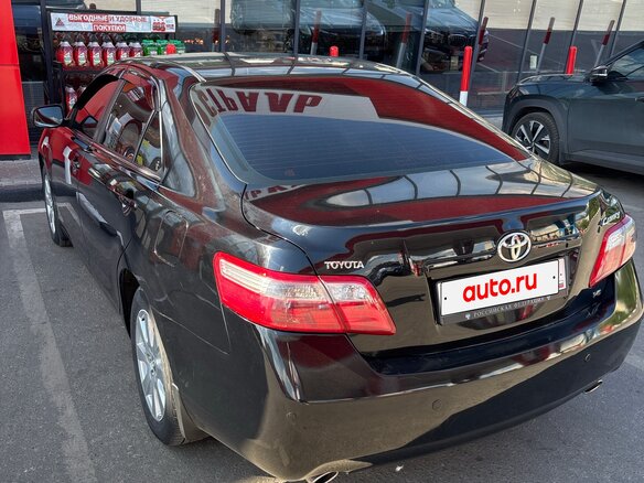 2008 Toyota Camry VI (XV40), чёрный, 1050000 рублей - вид 2