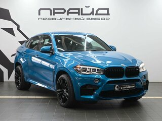 2015 BMW X6 M II (F86), голубой, 3429900 рублей, вид 4