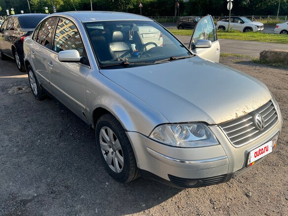 2003 Volkswagen Passat B5 Рестайлинг, серебристый, 475000 рублей - вид 2
