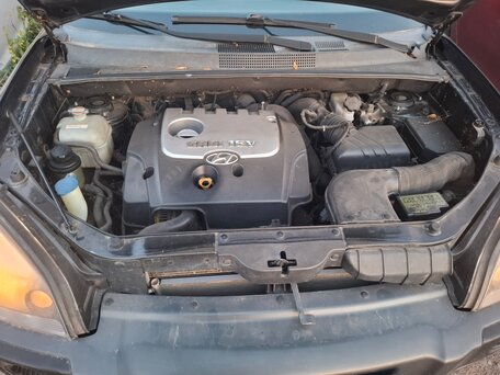 2008 Hyundai Tucson I, чёрный, 630000 рублей, вид 5