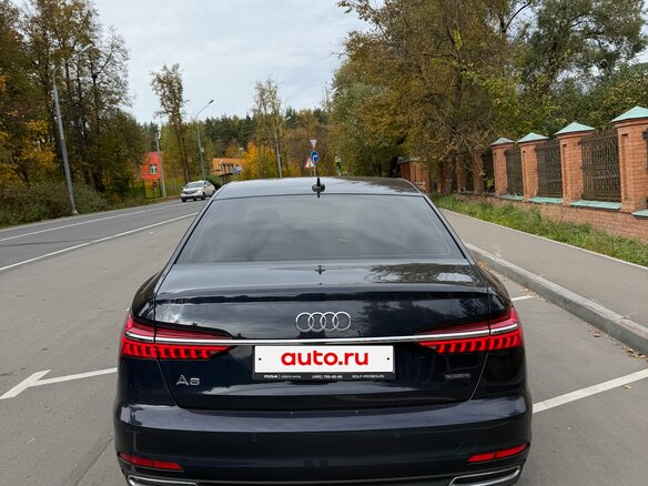 2021 Audi A6 45 TFSI V (C8), синий, 4900000 рублей - вид 5
