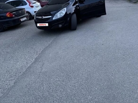 2007 Opel Corsa D, чёрный, 620000 рублей - вид 5