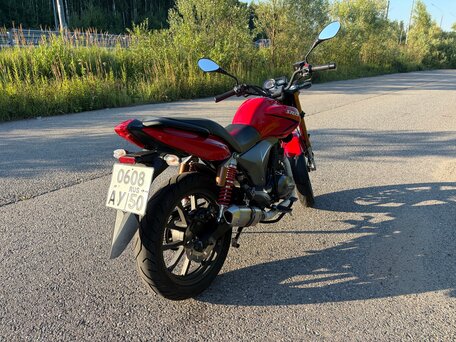 2012 Stels Flame 200, красный, 120000 рублей, вид 5