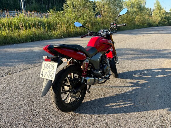2012 Stels Flame 200, красный, 120000 рублей - вид 4