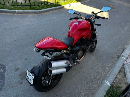 2014 Ducati Monster 1200, красный, 798000 рублей, вид 3