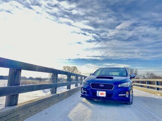 2015 Subaru Levorg I, синий, 1300000 рублей, вид 4