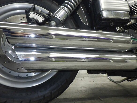 2009 Harley-Davidson Fat Bob, чёрный - вид 9