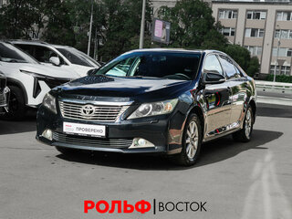 2012 Toyota Camry VII (XV50), чёрный, 1330000 рублей, вид 1