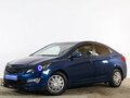 2016 Hyundai Solaris I Рестайлинг, синий, 979000 рублей - вид 2