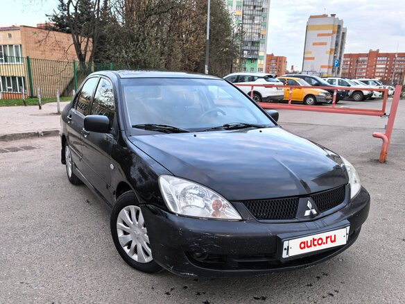 2007 Mitsubishi Lancer IX, чёрный, 350000 рублей - вид 1