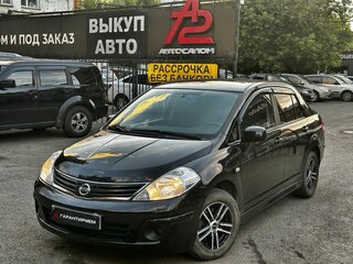 2010 Nissan Tiida I Рестайлинг, чёрный, 825000 рублей, вид 1