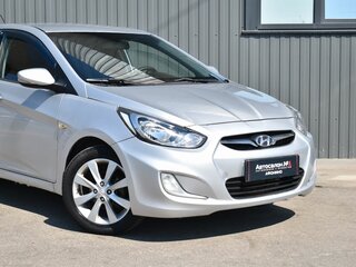 2011 Hyundai Solaris I, серебристый, 529888 рублей, вид 5