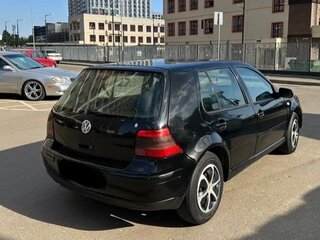 1999 Volkswagen Golf IV, чёрный, 200000 рублей, вид 5