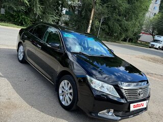 2014 Toyota Camry VII (XV50), чёрный, 1650000 рублей, вид 2