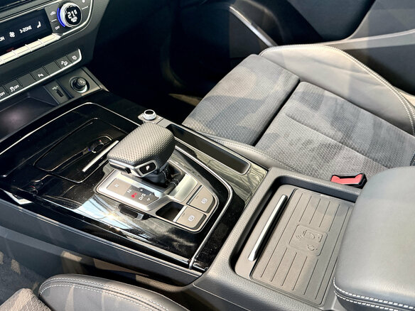 2021 Audi Q5 45 TFSI II (FY) Рестайлинг, синий - вид 24