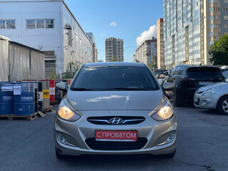2014 Hyundai Solaris I, бежевый, 799000 рублей, вид 5