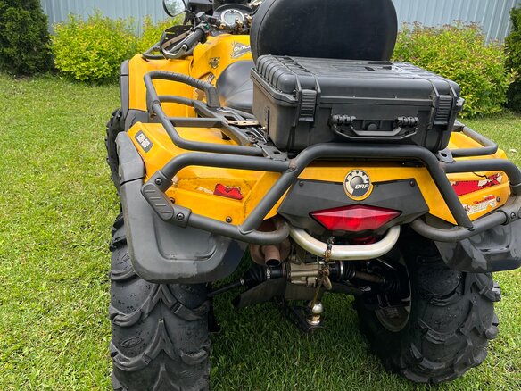 2008 BRP Can-Am Outlander 650, жёлтый, 590000 рублей - вид 2