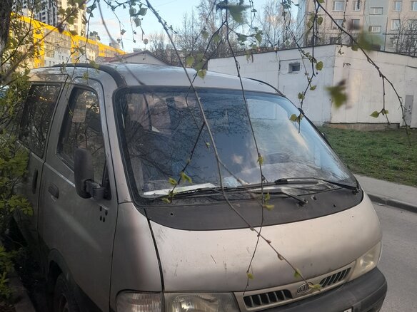 2001 Kia Pregio Grand I, серый, 450000 рублей