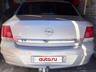 2011 Opel Astra H Рестайлинг, серебристый, 520000 рублей, вид 4